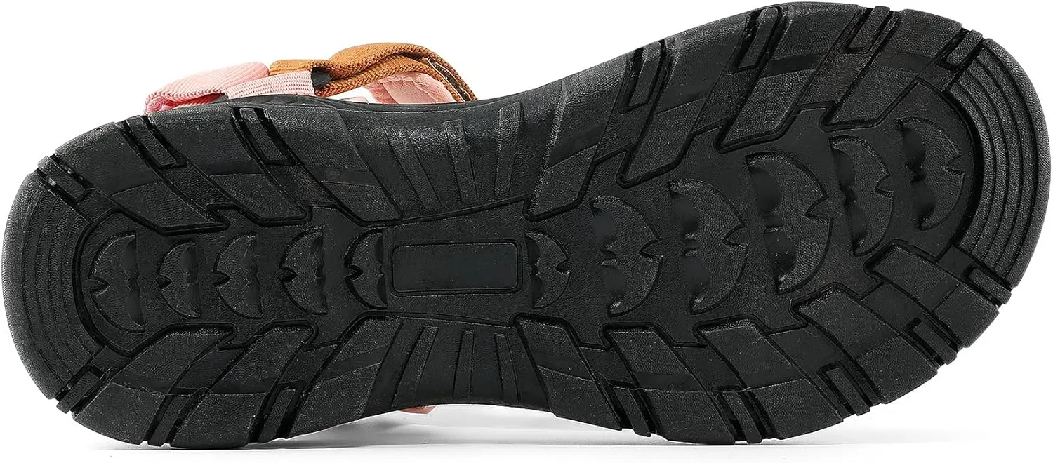 Women's Hiking Sport Sandals Water Outdoor Athletic Shoes With Arch Support Adjustable Beach Shoes