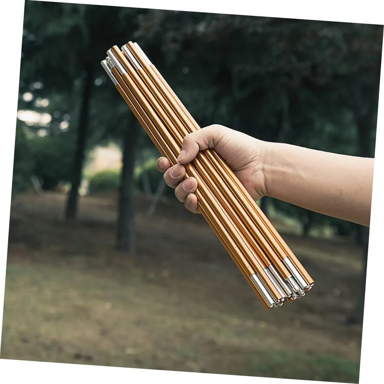 YARNOW Tent Rods Lightweight Canopy Poles for Outdoor Camping Durable Tent Accessory and Tarp up