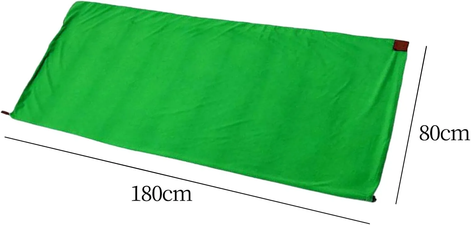 YIJU Fleece Sleeping Bag Liner with Zipper for Outdoor Adventures and Travel